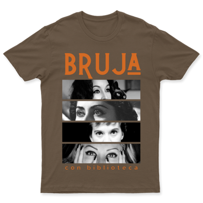 bruja con biblioteca